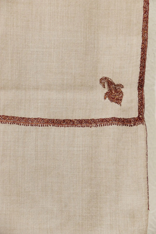 Kashmiri Shawl Sui Work – 45 x 90 inches approx