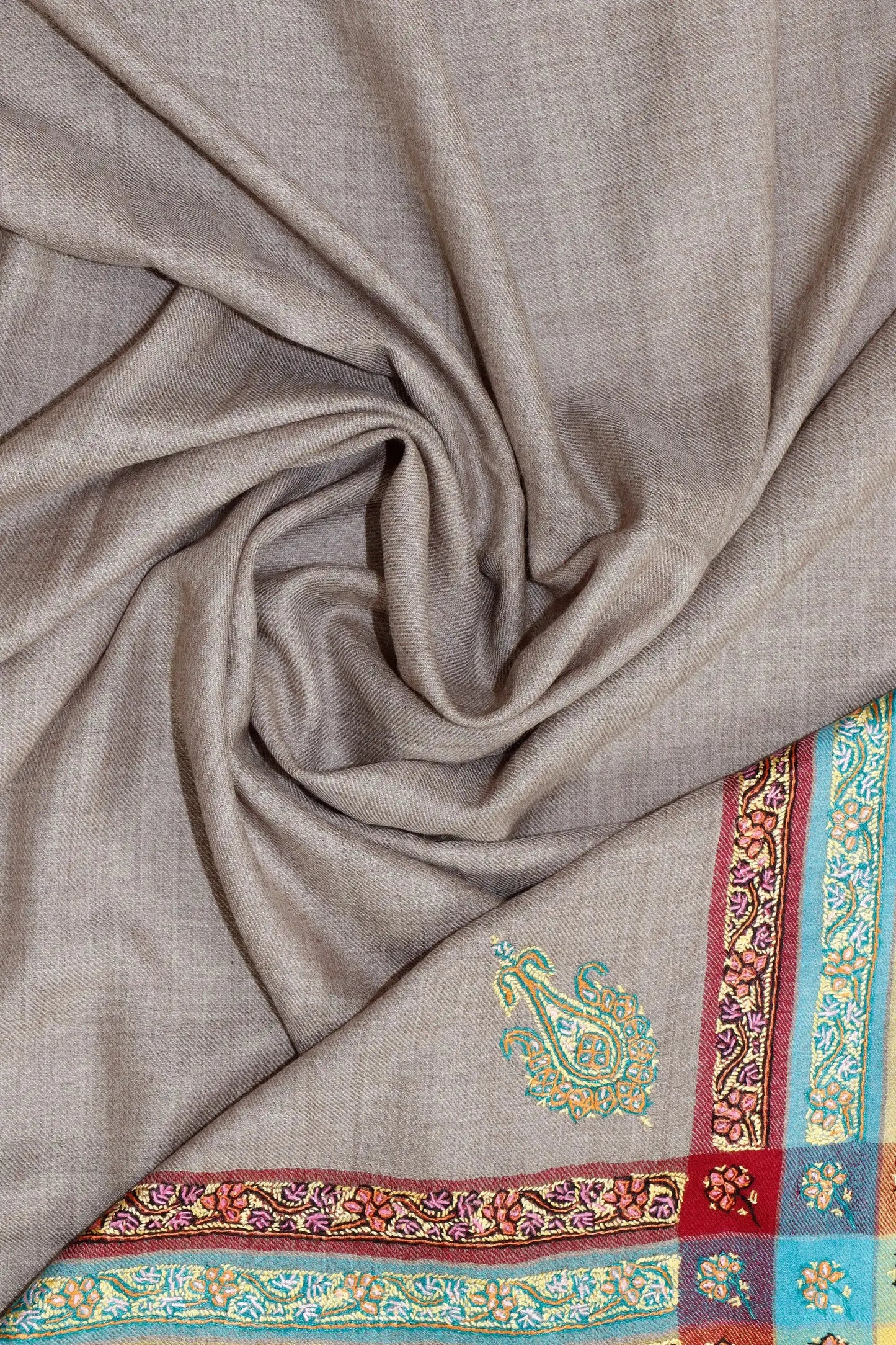 Kashmiri Shawl Sui Work – 45 x 90 inches approx