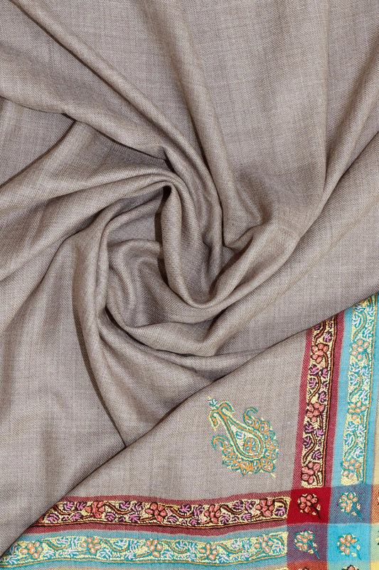 Kashmiri Shawl Sui Work – 45 x 90 inches approx