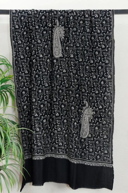 Kashmiri Shawl Sui Work –45 x 90 inches approx