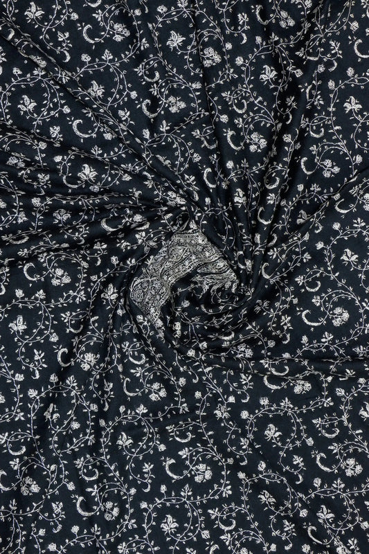 Kashmiri Shawl Sui Work –45 x 90 inches approx