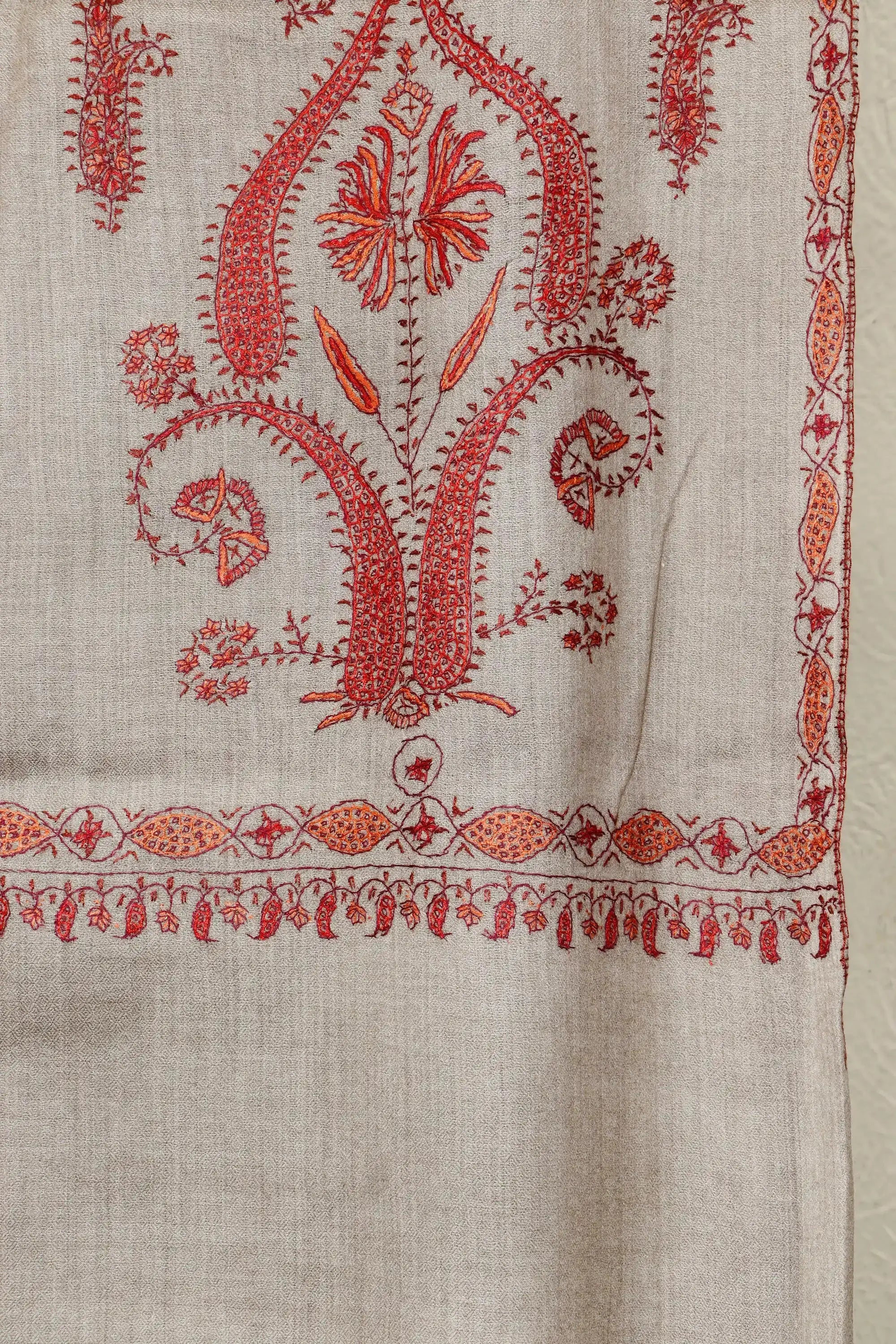 Kashmiri Shawl Sui Work – 45 x 90 inches approx
