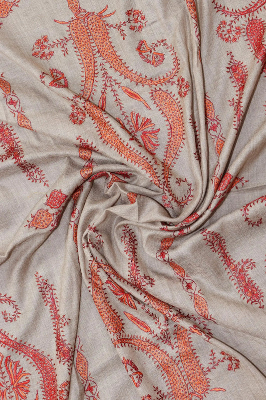 Kashmiri Shawl Sui Work – 45 x 90 inches approx