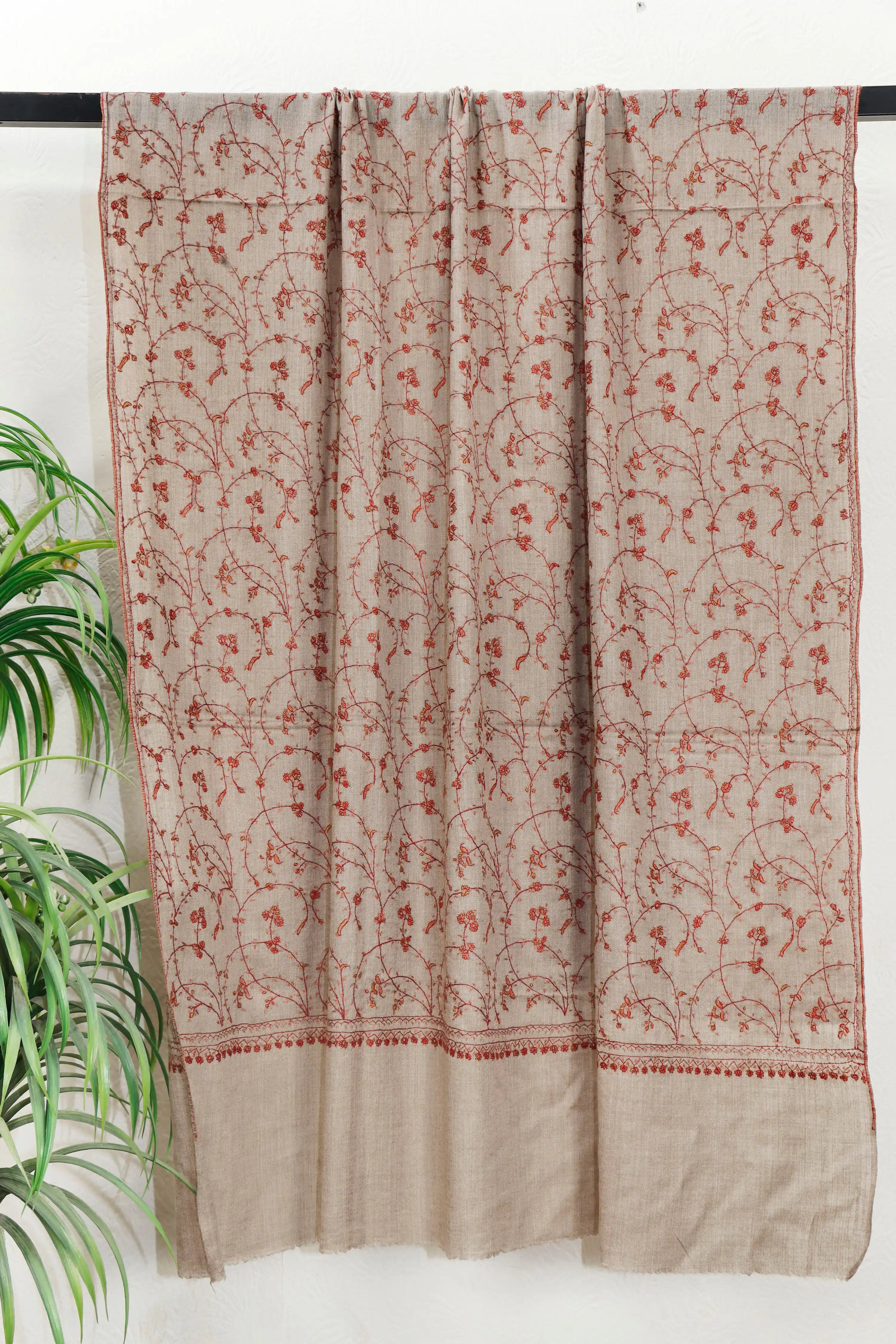 Kashmiri Shawl Sui Work – 45 x 90 inches approx