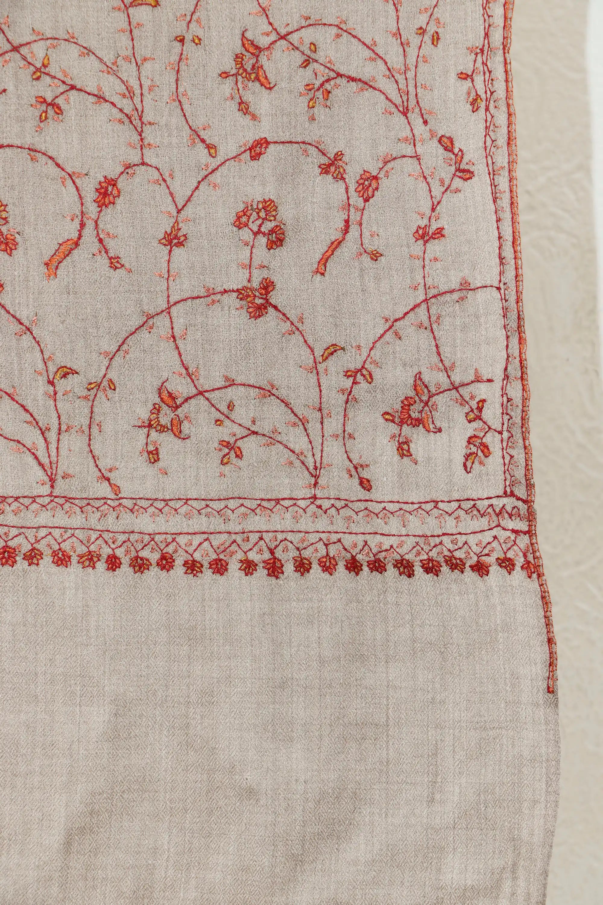 Kashmiri Shawl Sui Work – 45 x 90 inches approx