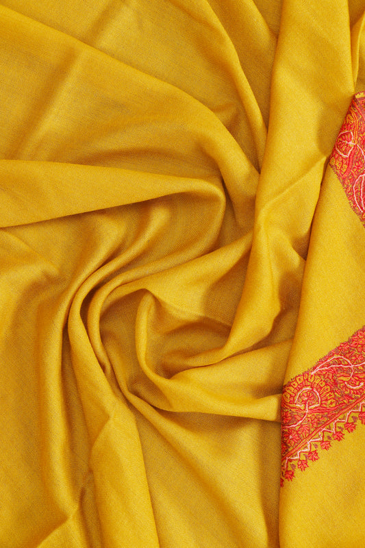 Toosh Border Shawl – Classic Winter Layer, 45 x 90 inches