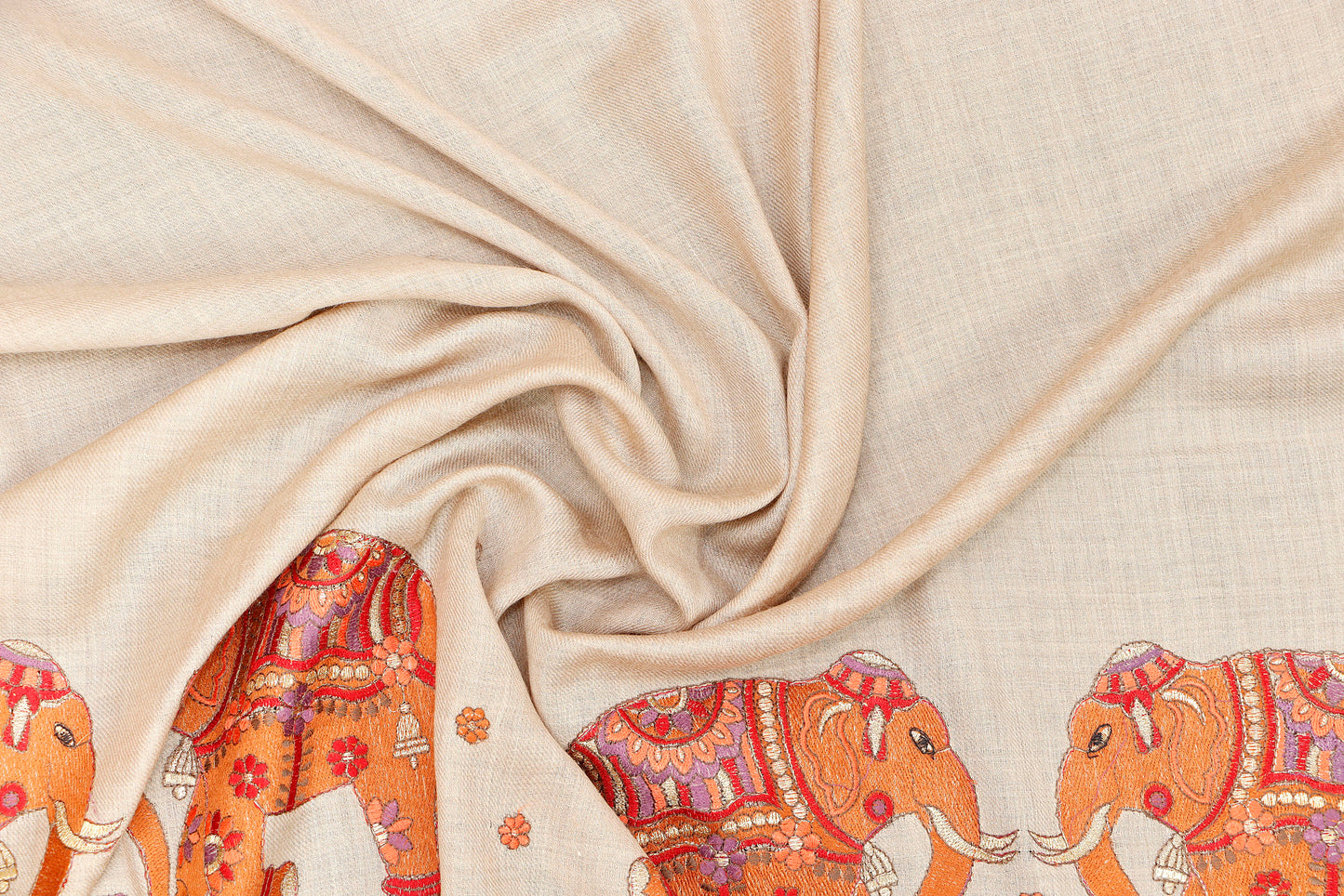 Machine Embroidery 4 Border Shawl – Everyday Embroidered Shawl