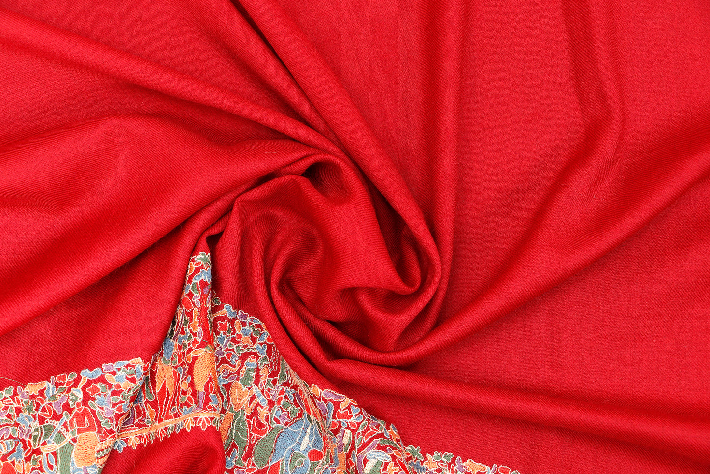 Machine Embroidery 4 Border Shawl – Versatile Daily Wear Shawl