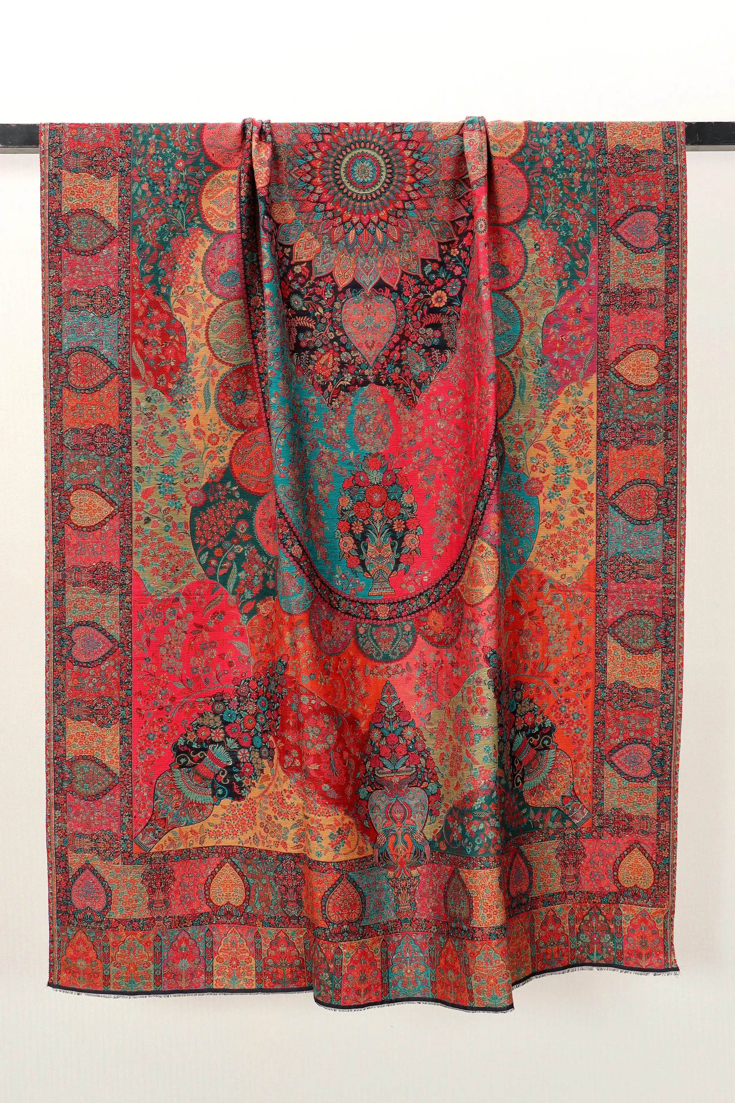 Kani Zari Pashmina Shawl 45 x 90 years approx