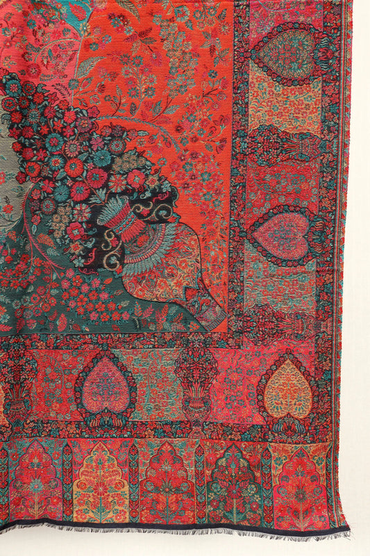 Kani Zari Pashmina Shawl 45 x 90 years approx