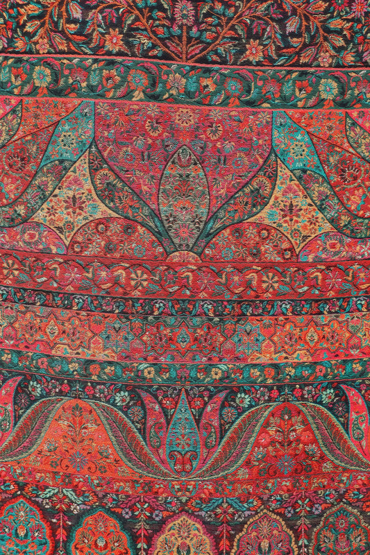 Premium Kani Mughal Scene Shawl