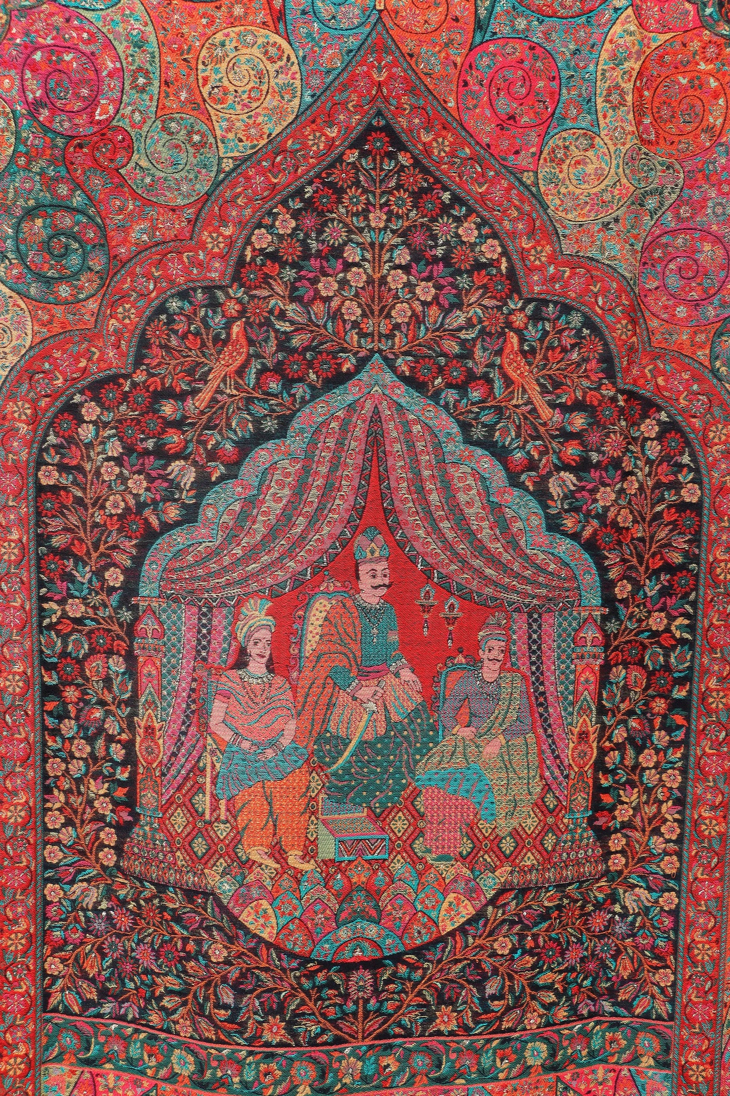 Premium Kani Mughal Scene Shawl