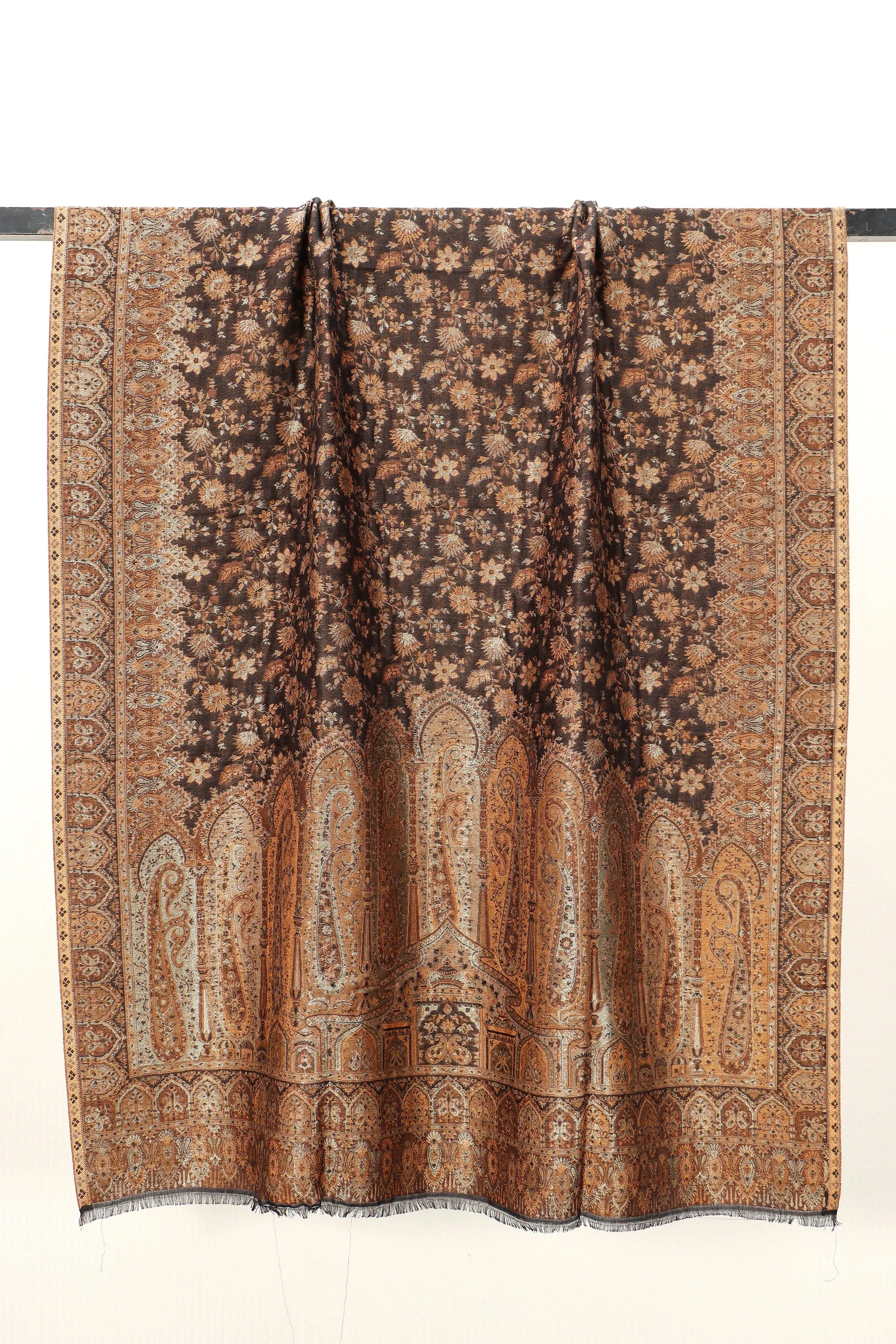 Antique Floral kani Shawl