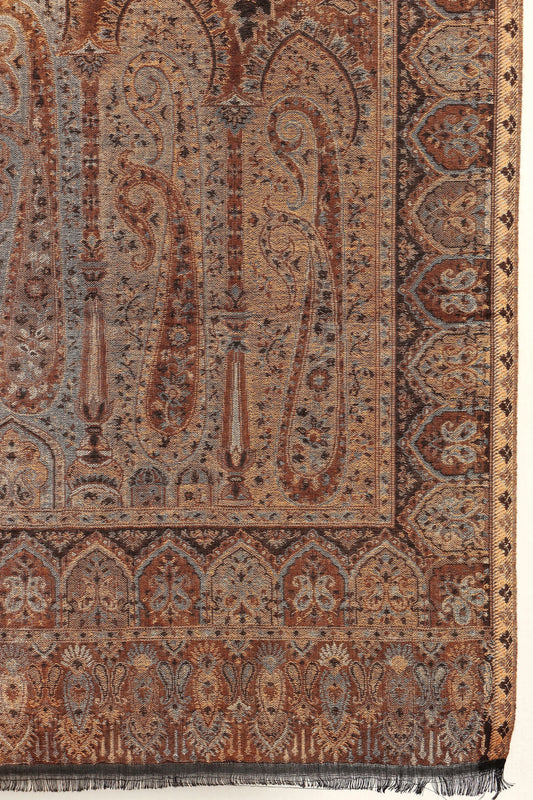 Antique Floral kani Shawl