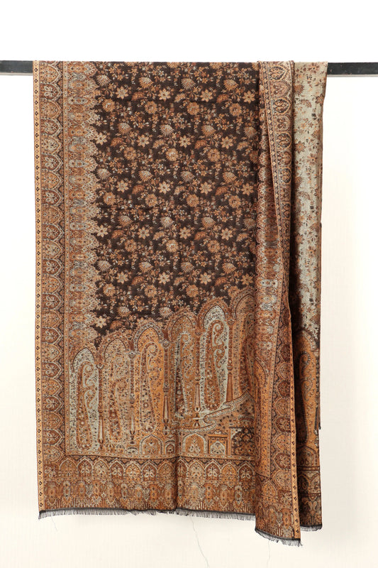Antique Floral kani Shawl