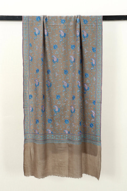 Sui Jaal Stole – Durable Lattice Embroidered Stole