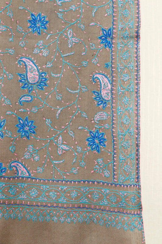 Sui Jaal Stole – Durable Lattice Embroidered Stole
