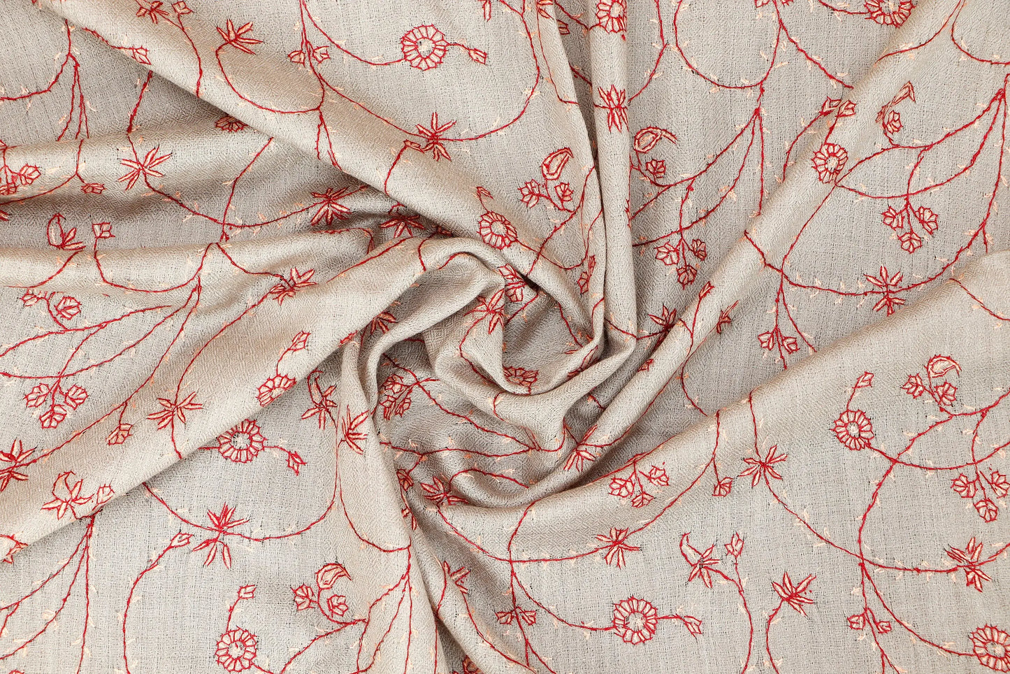Sui Jaal Stole – Lightweight Net-Pattern Stole