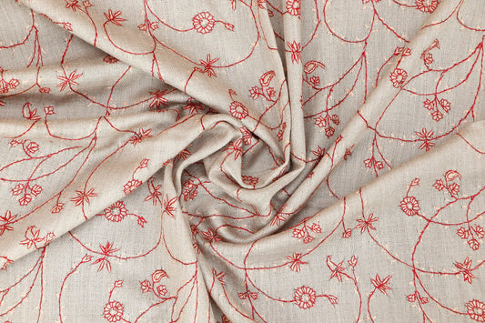 Sui Jaal Stole – Lightweight Net-Pattern Stole