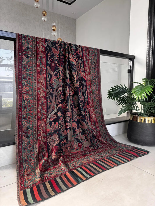 Kani Zari Shawl Dupatta – Graceful Finishing Dupatta