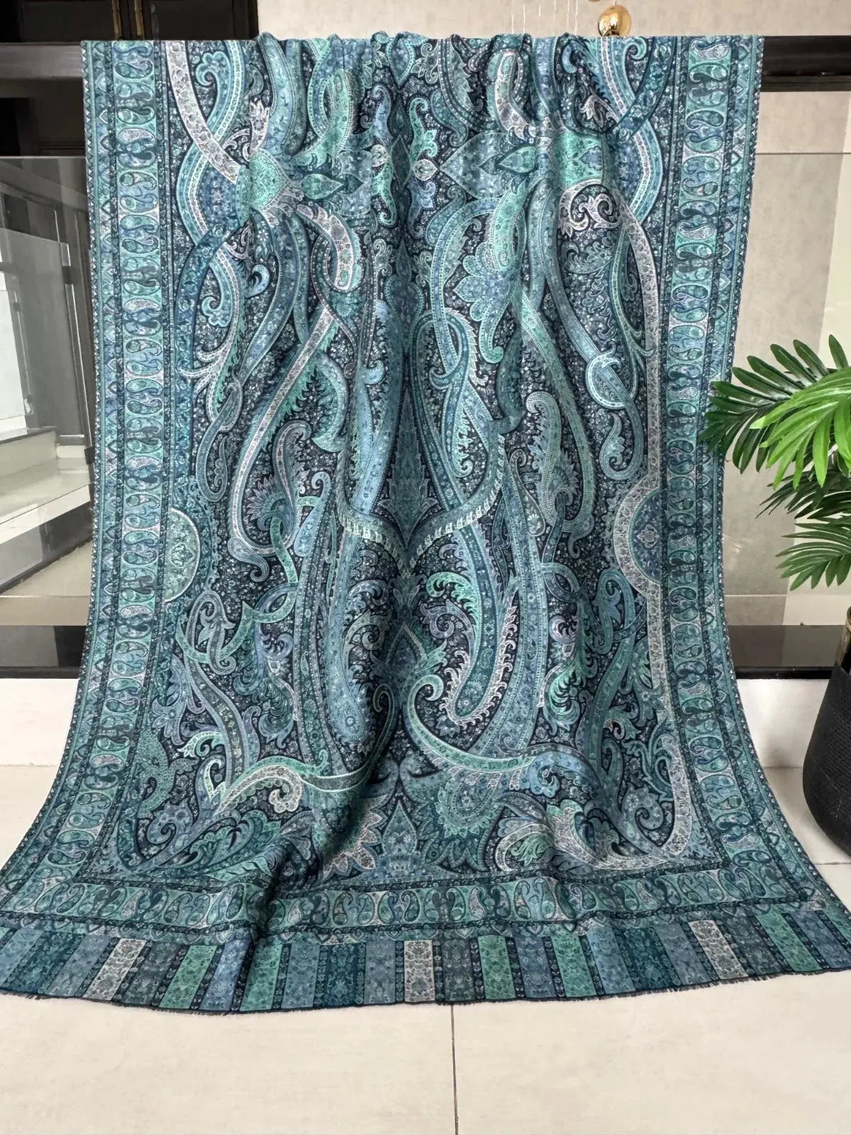 Kani Zari Shawl Dupatta – Elegant Bridal Function Dupatta