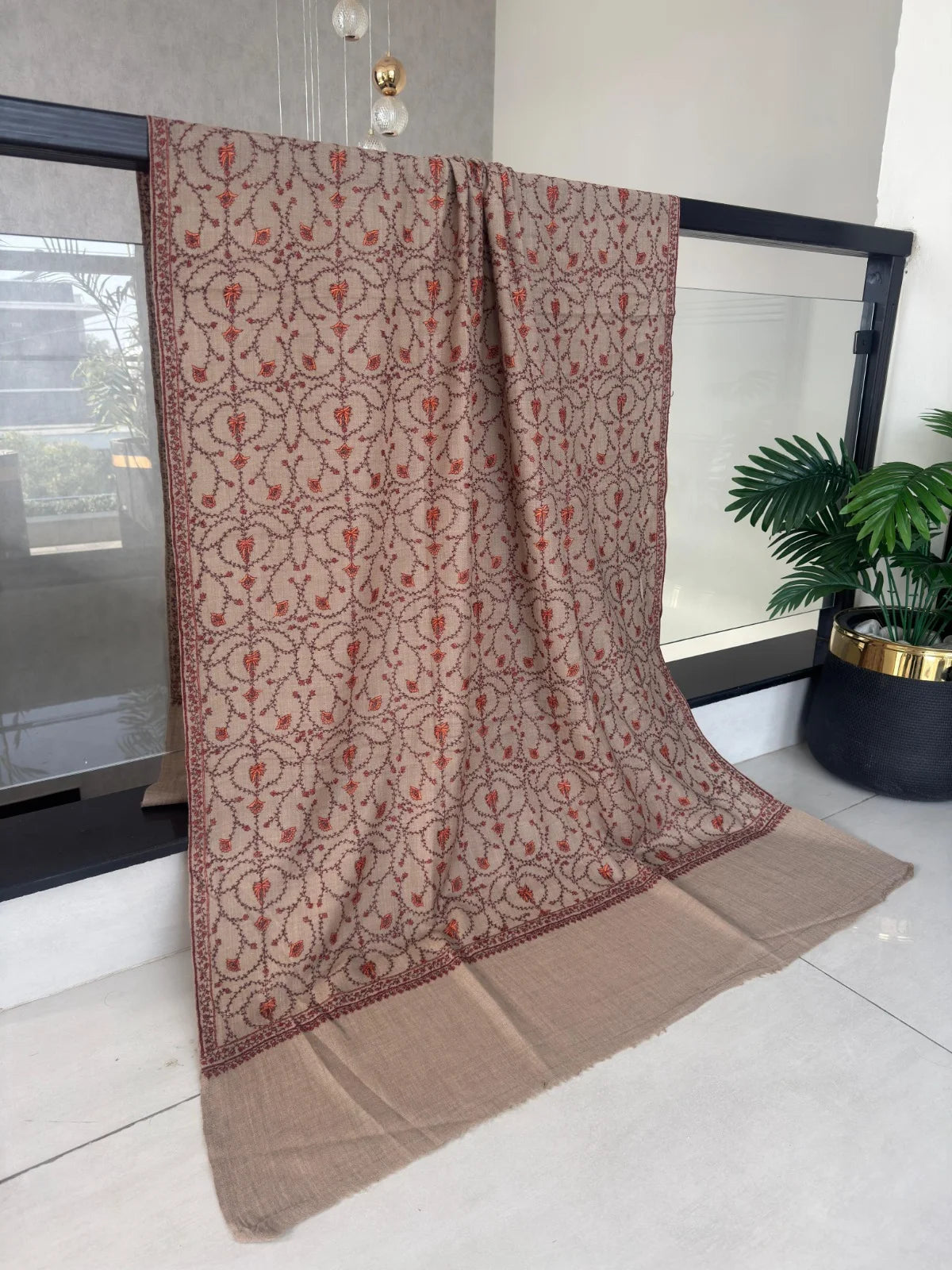Kani Zari Shawl Dupatta – Timeless Kani Weave Dupatta