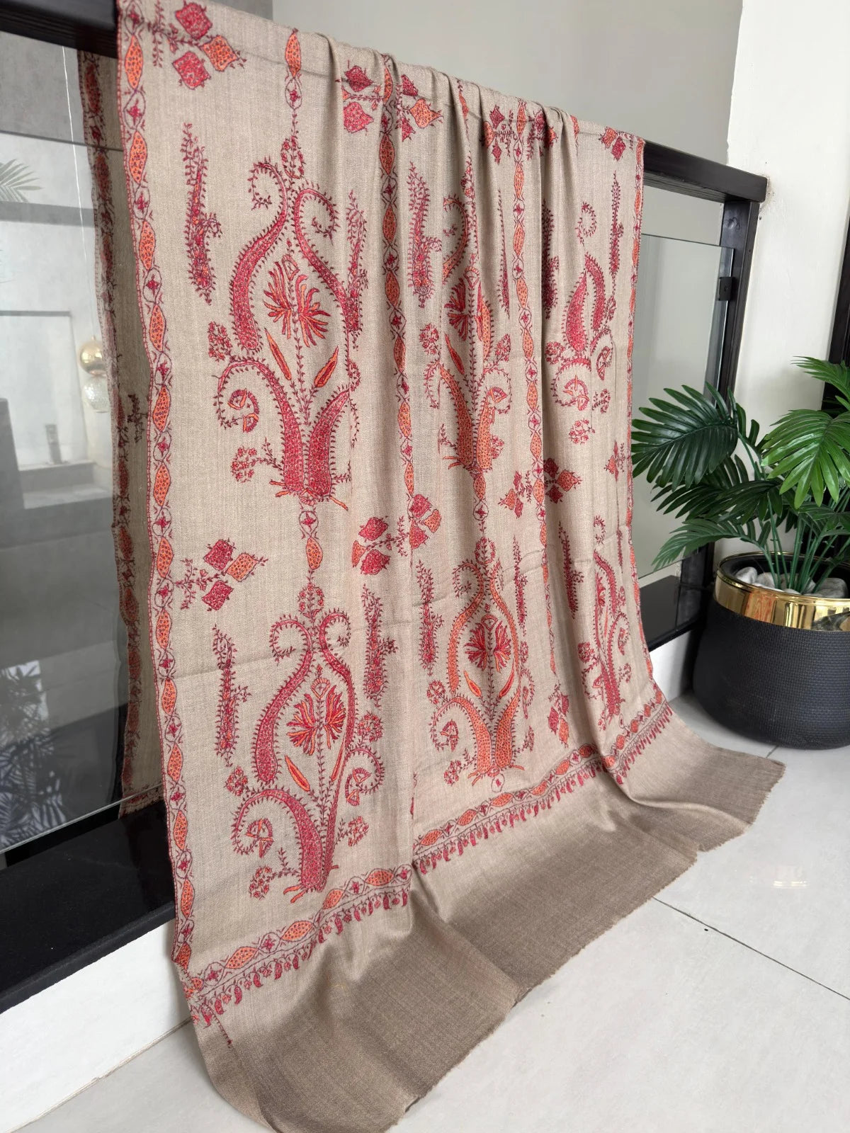 Kani Zari Shawl Dupatta – Lightweight Layering Dupatta